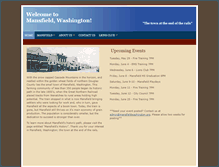 Tablet Screenshot of mansfieldwashington.org